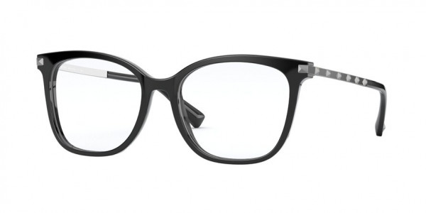 Valentino VA3048F Eyeglasses, 5001 BLACK (BLACK)