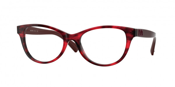 Valentino VA3057 Eyeglasses, 5020 RED HAVANA (RED)