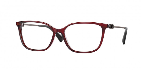 Valentino VA3058F Eyeglasses, 5115 BORDEAUX TRANSPARENT (BORDEAUX)