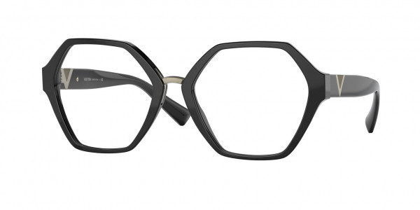 Valentino VA3062F Eyeglasses, 5001 BLACK (BLACK)