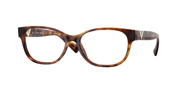 Valentino VA3063 Eyeglasses, 5011 LIGHT HAVANA (BROWN)