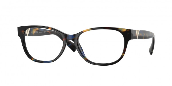 Valentino VA3063 Eyeglasses, 5068 HAVANA BLUE (BLUE)