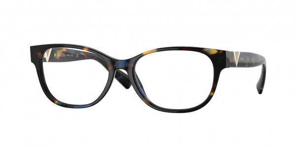 Valentino VA3063F Eyeglasses, 5068 HAVANA BLUE (BLUE)