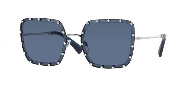 Valentino VA2052 Sunglasses, 300680 BLUE (BLUE)