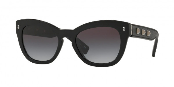 Valentino VA4037 Sunglasses, 50018G BLACK (BLACK)