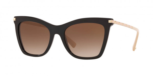 Valentino VA4061 Sunglasses, 500113 BLACK (BLACK)