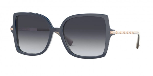 Valentino VA4072 Sunglasses, 50348G BLUE (BLUE)