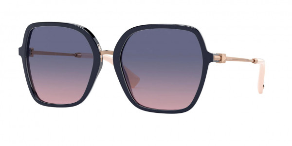 Valentino VA4077F Sunglasses, 5034I6 BLUE (BLUE)