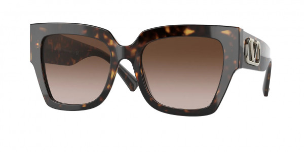 Valentino VA4082 Sunglasses, 520113 HAVANA (BROWN)