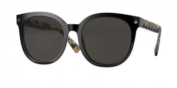 Valentino VA4083 Sunglasses, 500187 BLACK (BLACK)