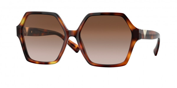 Valentino VA4088 Sunglasses, 501113 HAVANA (BROWN)