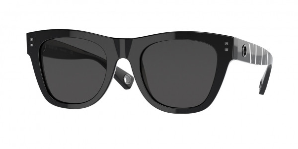Valentino VA4093 Sunglasses, 515287 BLACK (BLACK)