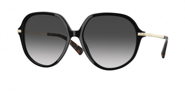 Valentino VA4099 Sunglasses, 50018G BLACK (BLACK)