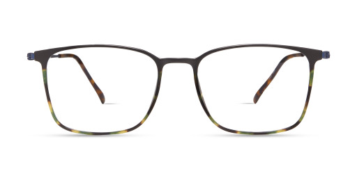 Modo 7036 Eyeglasses, MATTE GREEN TORTOISE