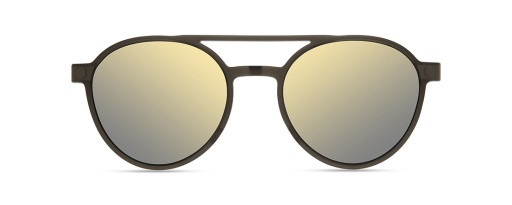 ECO by Modo QUEBEC Eyeglasses, YELLOW GOLD - SUN CLIP