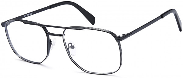 Di Caprio DC349 Eyeglasses, Black