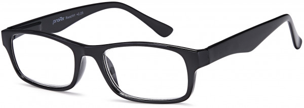 proRx READ 1 Safety Eyewear, Black