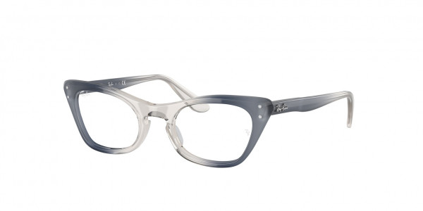 Ray-Ban Junior RY9099V MISS BURBANK Eyeglasses, 3891 MISS BURBANK TRANSPARENT BLUE (TRANSPARENT BLUE)