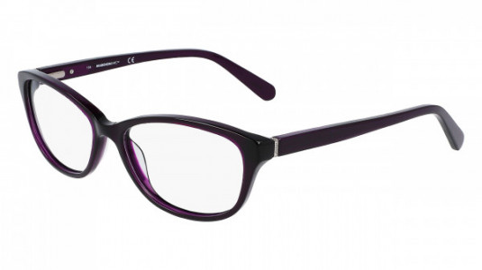 Marchon M-5016 Eyeglasses, (508) EGGPLANT CRYSTAL