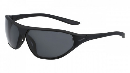 Nike NIKE AERO SWIFT DQ0803 Sunglasses, (010) MATTE BLACK/DARK GREY