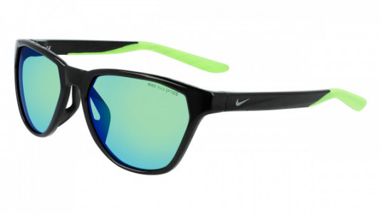 Nike NIKE MAVERICK RISE M DQ0870 Sunglasses, (012) MATTE BLACK/GREY/GREEN