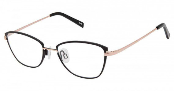 KLiiK Denmark K-692 Eyeglasses, M100-BLACK ROSE GOLD