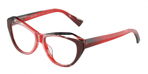 Alain Mikli A03137 BLONDENE Eyeglasses, 005 ROUGE BLACK / CRYSTAL / NOIR M (RED)