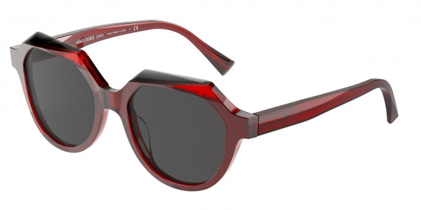 Alain Mikli A05067 - ALETE Sunglasses, 004/87 POINT. RED / RED / POINT. BLAC (RED)