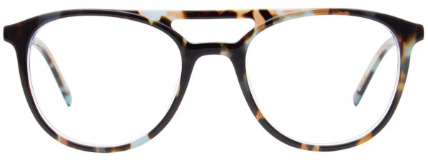 CHILL C7043 Eyeglasses, 050 - Demi Blue/Satin Silver