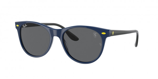 Ray-Ban RB2202M Sunglasses, F668B1 BLUE DARK GREY (BLUE)
