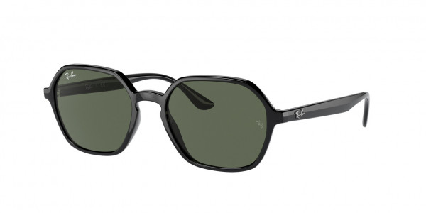 Ray-Ban RB4361F Sunglasses, 601/71 BLACK (BLACK)
