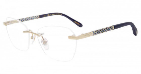 Chopard VCHF47 Eyeglasses, Silver
