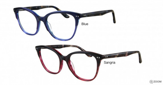 Karen Kane Lingonberry Eyeglasses, Blue