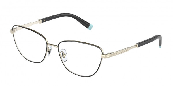 Tiffany & Co. TF1142 Eyeglasses, 6164 BLACK ON PALE GOLD (BLACK)