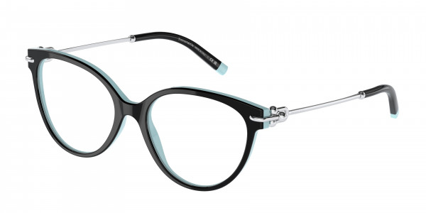 Tiffany & Co. TF2217 Eyeglasses, 8055 BLACK ON TIFFANY BLUE (BLACK)