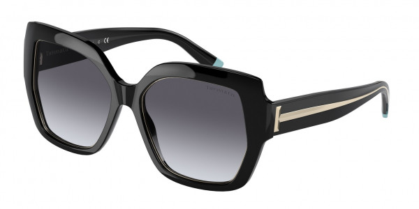 Tiffany & Co. TF4183F Sunglasses, 80013C BLACK (BLACK)