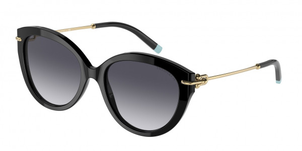 Tiffany & Co. TF4187 Sunglasses, 80013C BLACK GREY GRADIENT (BLACK)