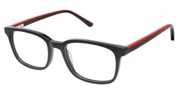 SuperFlex SFK-253 Eyeglasses, S300-BLACK RED