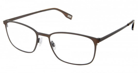 Evatik E-9225 Eyeglasses, M202-BROWN BLACK