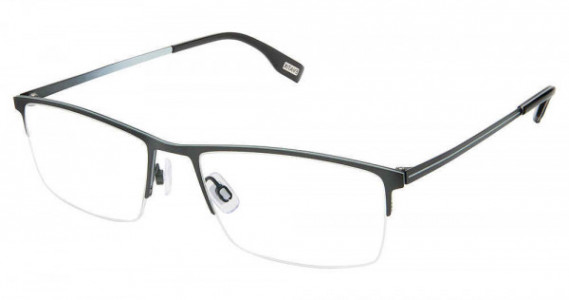Evatik E-9223 Eyeglasses, M116-FOREST PEWTER