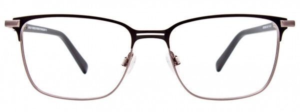 EasyClip EC592 Eyeglasses, 090 - Black & Dark Steel/Matt Black