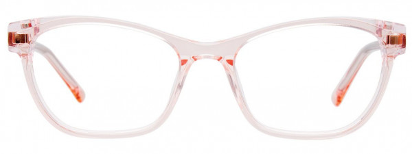 EasyClip EC582 Eyeglasses, 030 - Crystal Light Pink