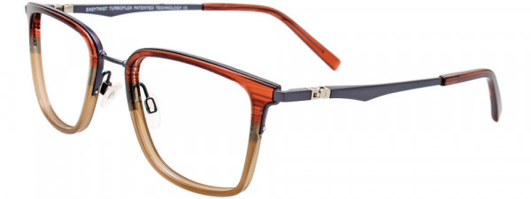EasyTwist ET9006 Eyeglasses, 010 - Str Brn & Gry Bl&Lt Brn/Gry Bl