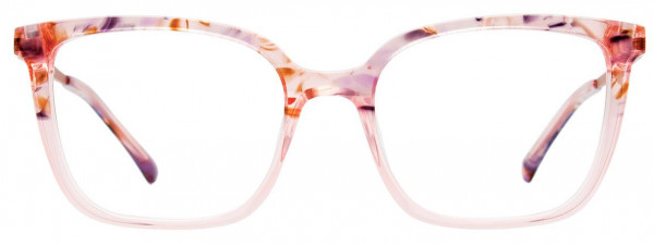 Takumi TK1185 Eyeglasses, 030 - Marbled Pink & Crystal Pink