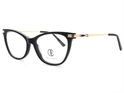 CIE SEC162 Eyeglasses, BLACK (1)