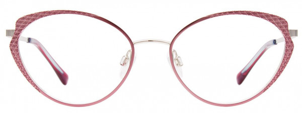 Takumi TK1189 Eyeglasses, 030 - Satin Pink & Shiny Silver