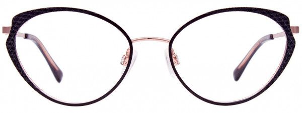 Takumi TK1189 Eyeglasses, 090 - Satin Black & Satin Pink Gold