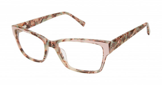 gx by Gwen Stefani GX083 Eyeglasses, Rose Mint Tortoise / Pink (PNK)