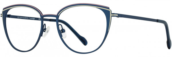 Scott Harris Scott Harris 746 Eyeglasses, 1 - Denim / Ivory / Bubblegum