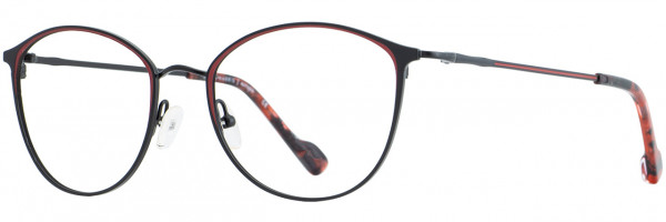 Scott Harris Scott Harris 720 Eyeglasses, 1 - Black / Red